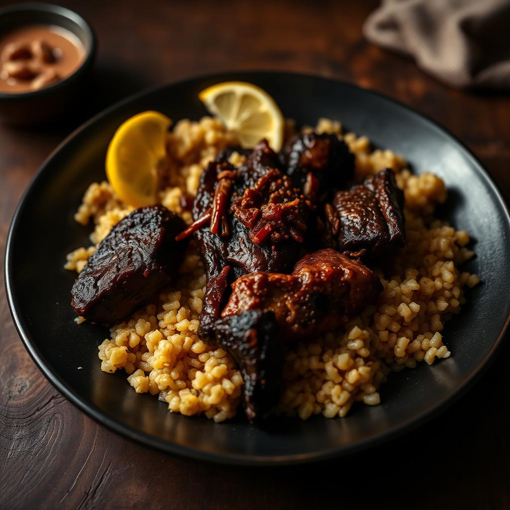 Porco Preto com Migas